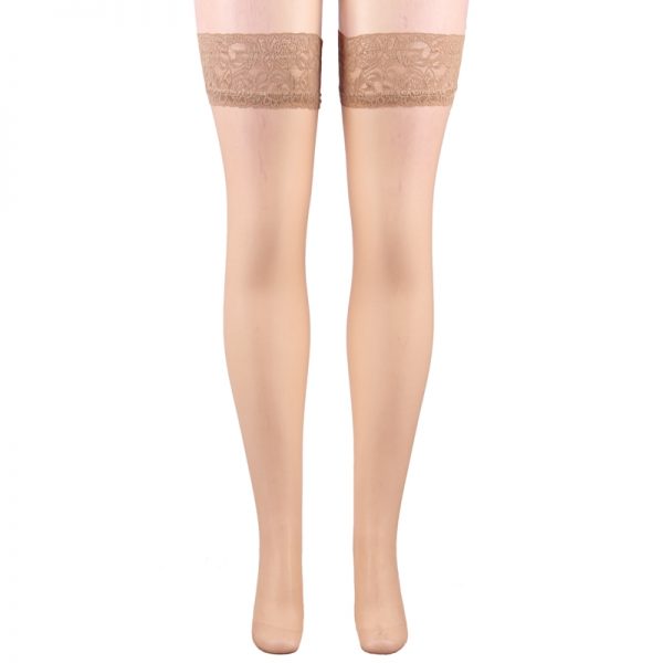 Thigh High Flower Lace Stocking