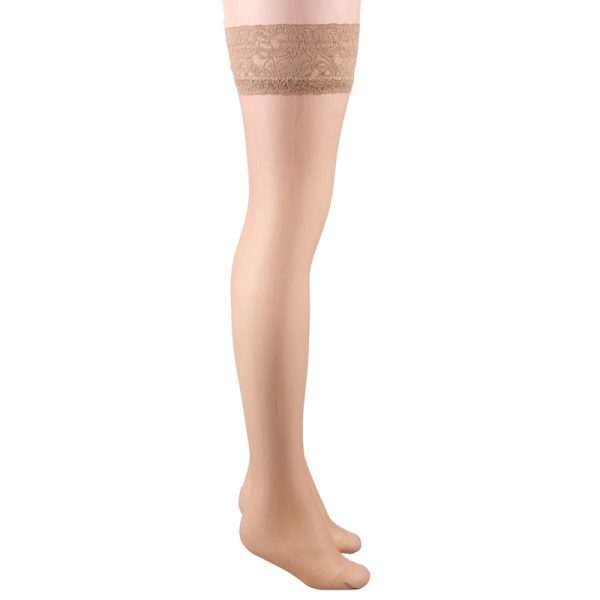 Thigh High Flower Lace Stocking - Image 2
