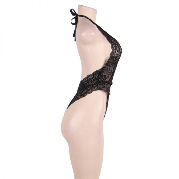 Floral Lace Teddy - Image 2
