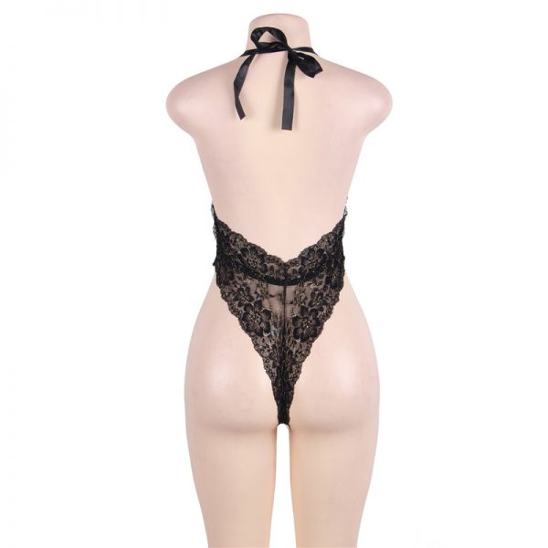 Floral Lace Teddy - Image 3
