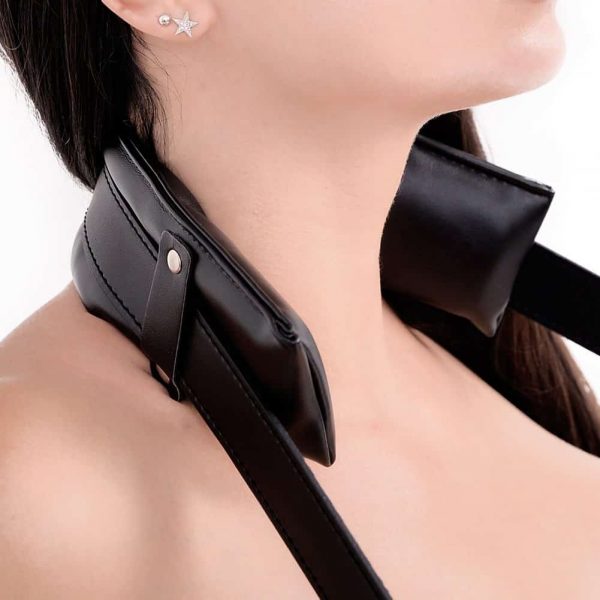 PlayHappy Leather Thigh Restraint Open Leg Sling - Image 2