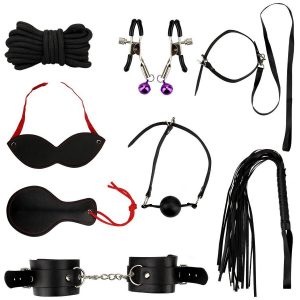 PlayHappy 8 Piece Under Bed Bondage Kit