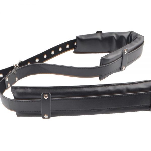 PlayHappy Leather Thigh Restraint Open Leg Sling - Image 5