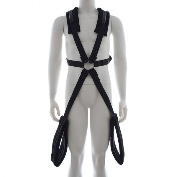 PlayHappy Leather Bondage Slave Restraint - Image 7
