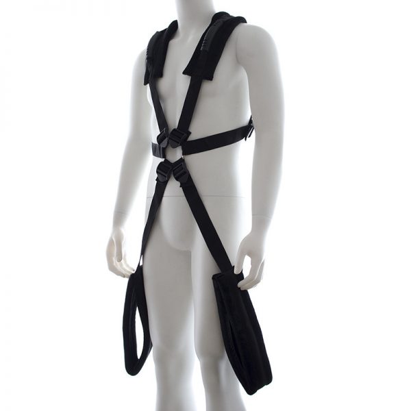 PlayHappy Leather Bondage Slave Restraint - Image 8