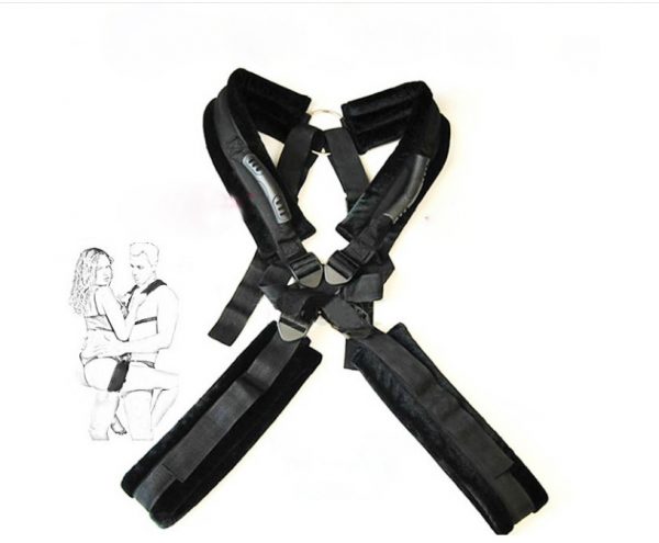 PlayHappy Leather Bondage Slave Restraint - Image 2