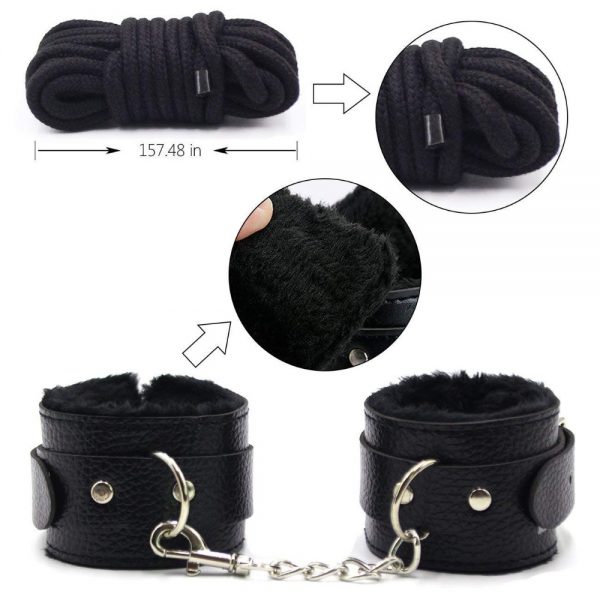 PlayHappy 10pc Bondage Kit for couples - Image 4