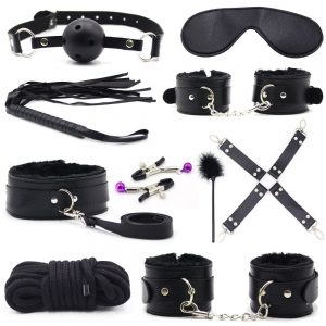 PlayHappy 10pc Bondage Kit for couples