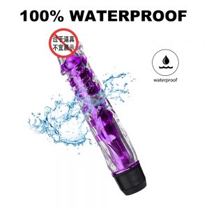 PlayHappy Big Jelly Vibrating Dildo