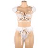 Sexy White 3 Piece Set With Underwire