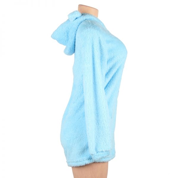 Blue Zipper Romper - Image 2