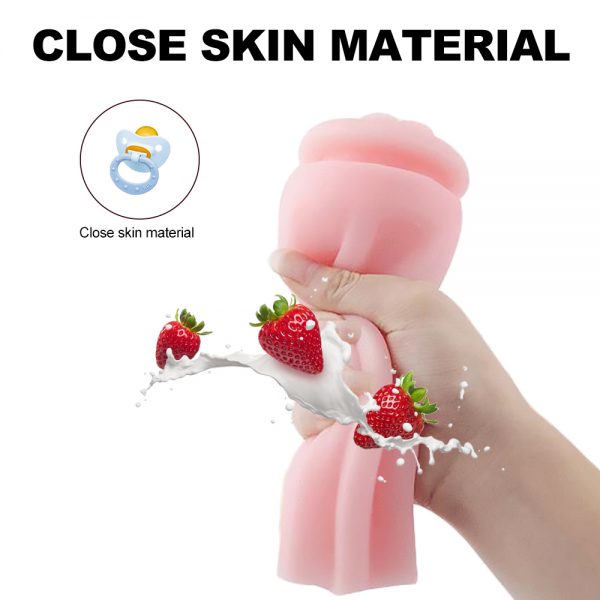 Realistic Masturbation Cup Silicone Pocket Pussy Stroker - Image 5