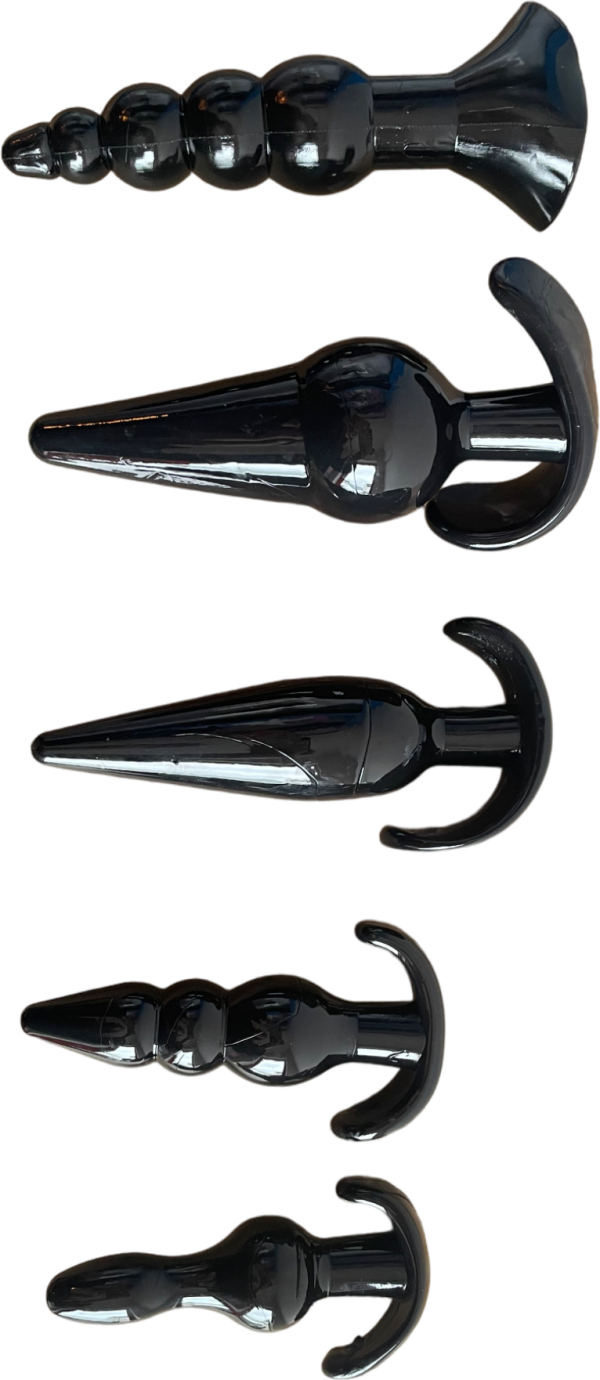 PlayHappy 5PC Anal Plug Set - Image 2