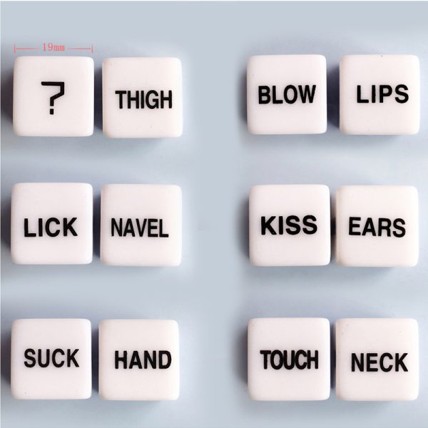 PlayHappy 6-Sided Intimacy Dice Set - Image 2