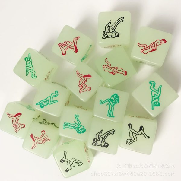 PlayHappy Glow In The Dark Spicy Dice - Image 2