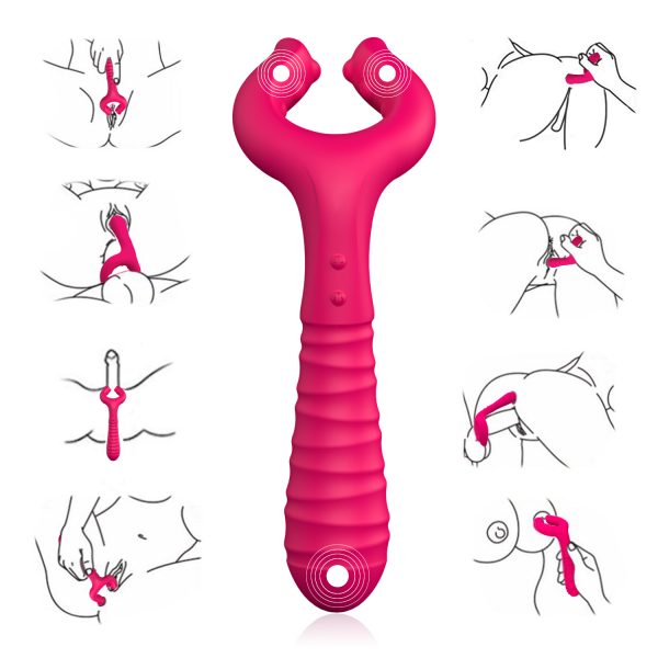PlayHappy 3 Motor Couples Vibrator - Image 5