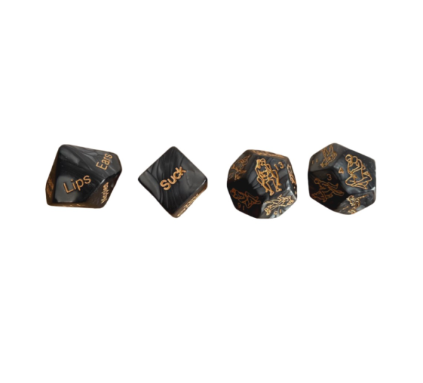 PlayHappy 4PC Sex Dice Set